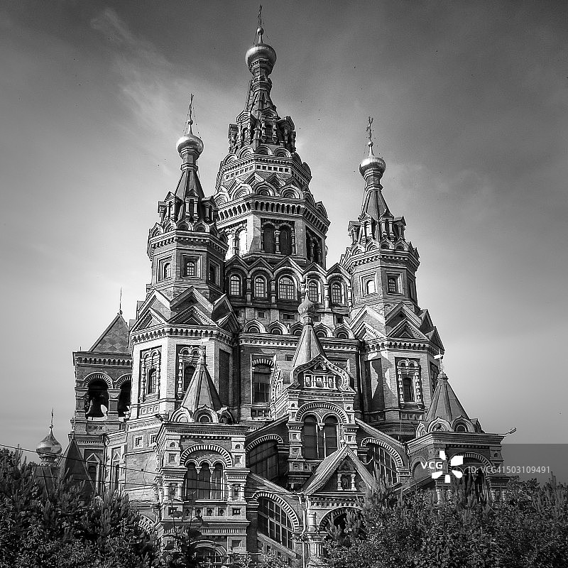 圣彼得堡彼得保罗大教堂图片素材