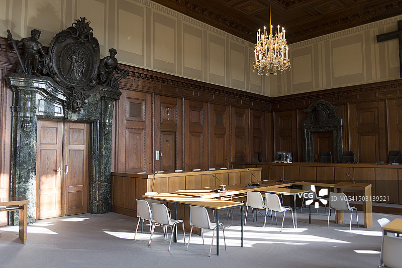 纽伦堡审判法庭图片素材