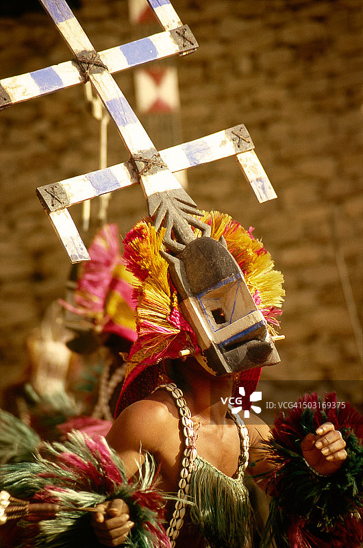 卡纳加面具 - 部落舞者图片素材