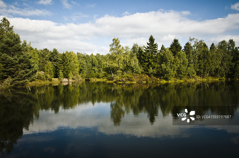 法国“千塘”景观图片素材