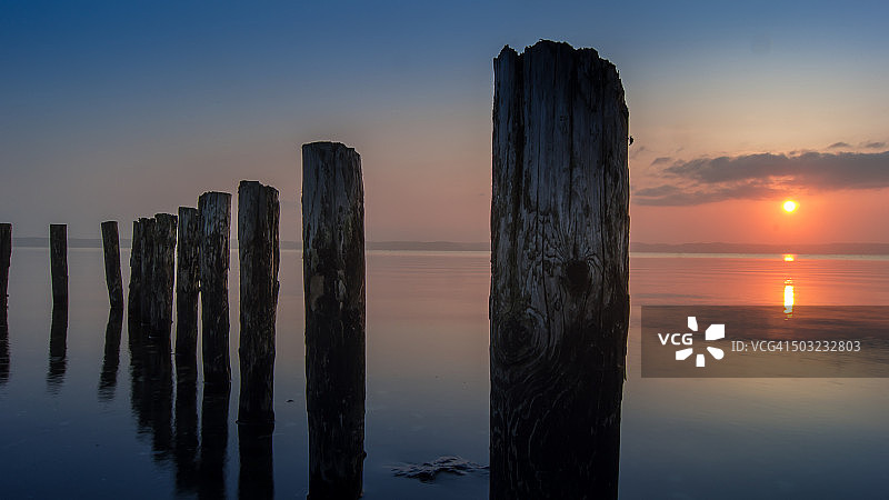 尾駮湖图片素材