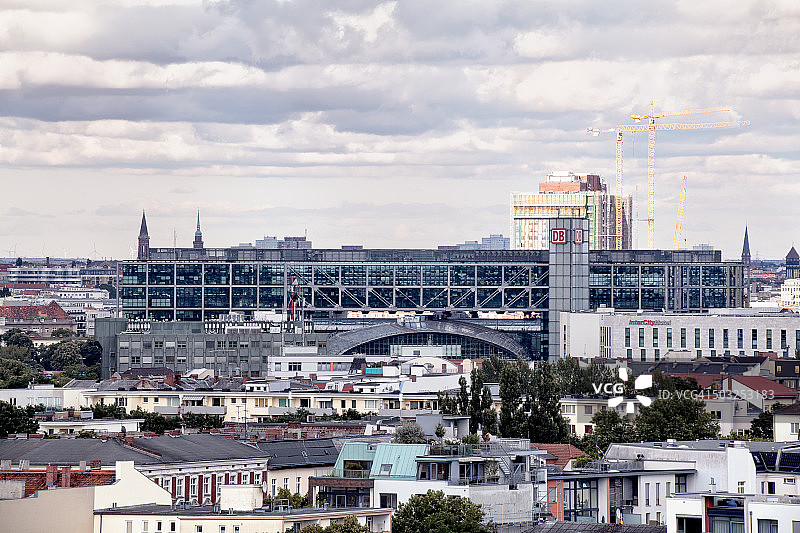 柏林屋顶全景图片素材