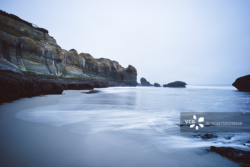俄勒冈海岸魔鬼大酒杯图片素材