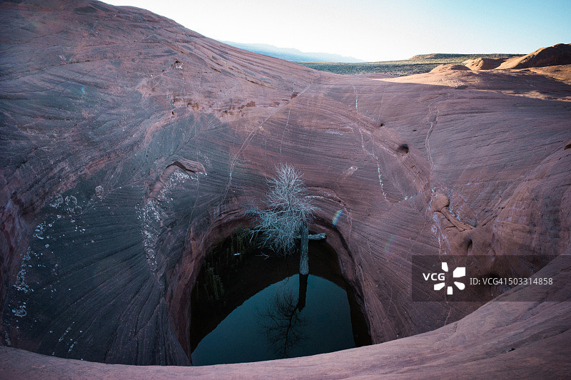 科罗拉多州埃斯卡兰特峡谷，2015年秋季图片素材