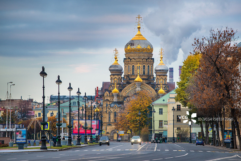 圣彼得堡奥普蒂纳修道院的梅托奇翁图片素材