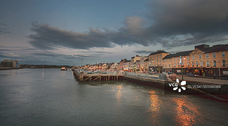 沃特福德海湾灯光图片素材