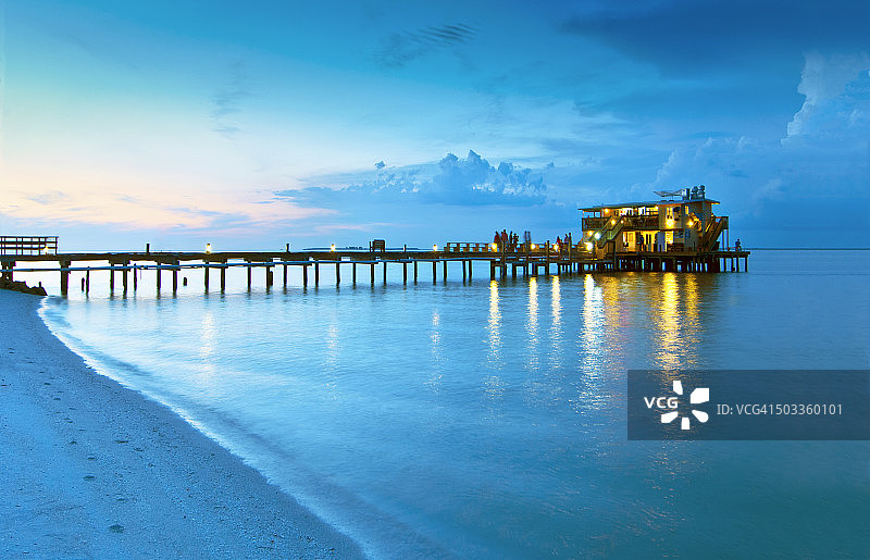 美国佛罗里达州安娜玛丽亚岛图片素材