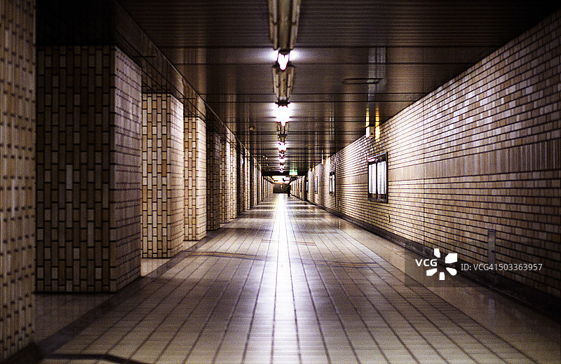 地下通道图片素材