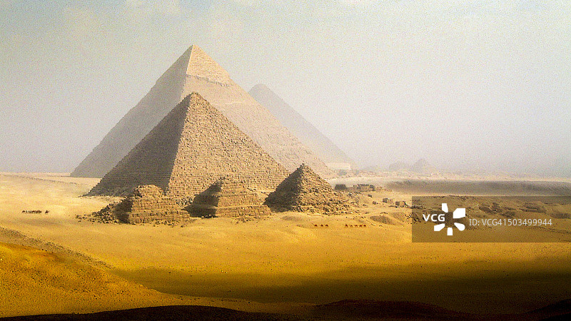 埃及吉萨金字塔图片素材