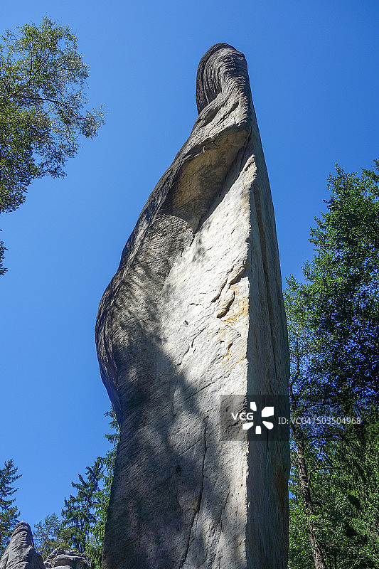 阿德尔斯巴赫岩石地貌图片素材