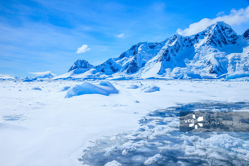 南极洲普莱诺湾图片素材