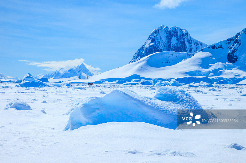 南极洲普莱诺湾图片素材
