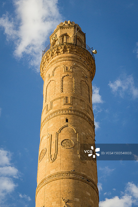 土耳其东南部马尔丁的星期五清真寺图片素材