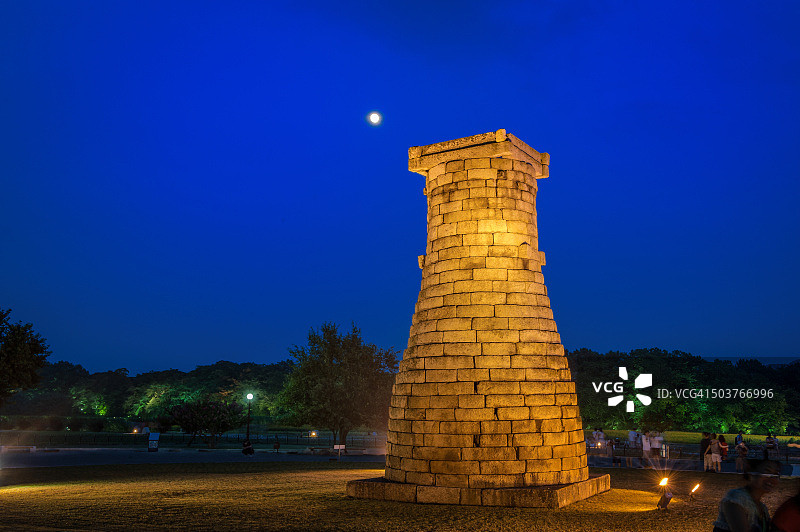 东亚最古老的天文台图片素材