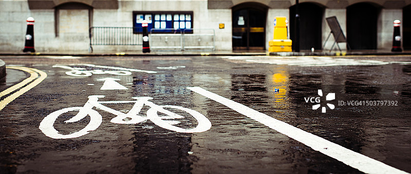 自行车道图片素材
