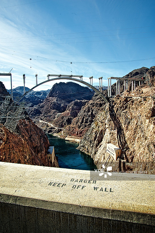 胡佛大坝桥图片素材
