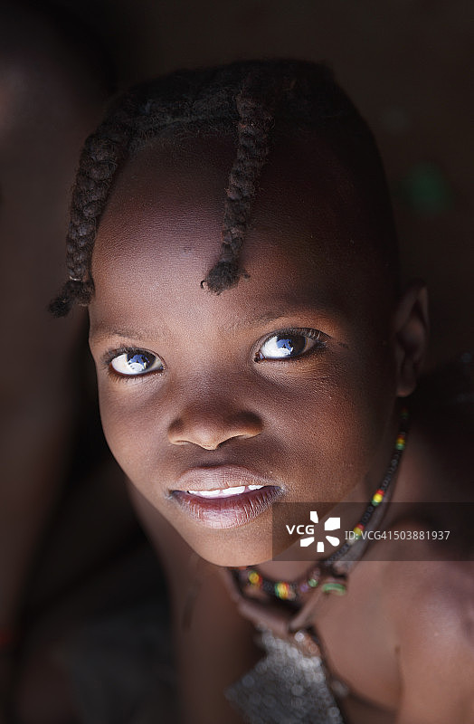辛巴族女孩图片素材