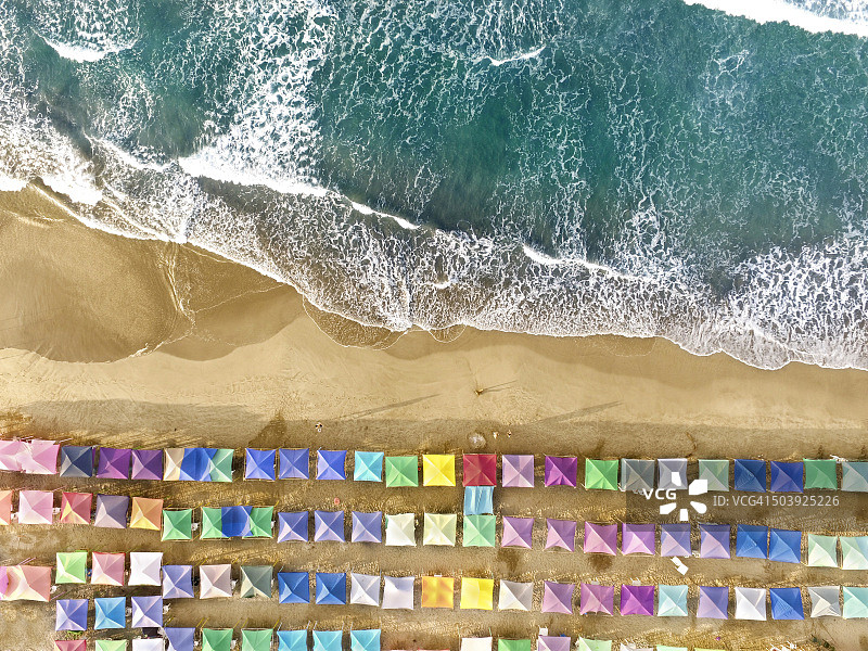 墨西哥阿卡普尔科鸟瞰图图片素材