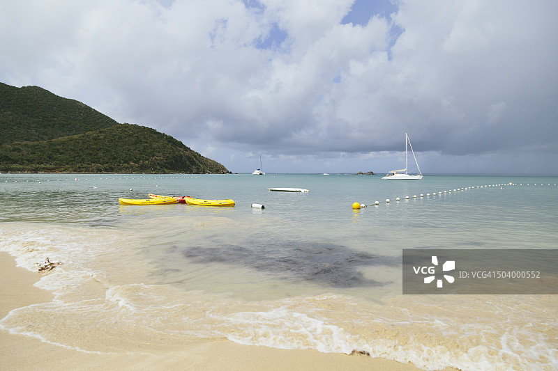 圣马丁海滩图片素材