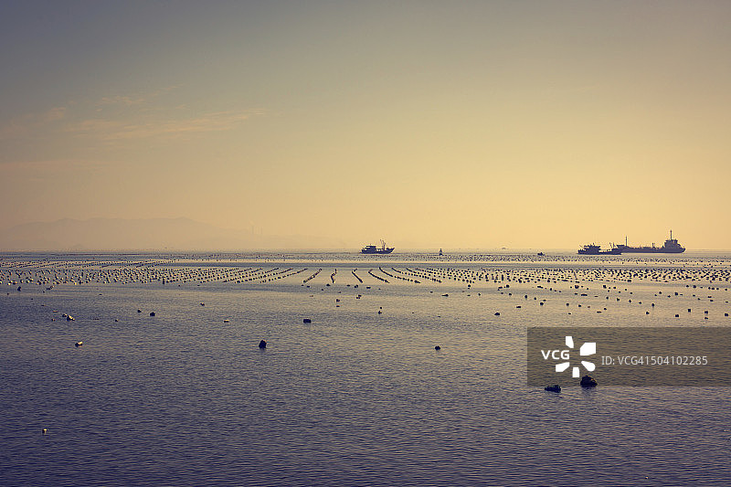 海水养殖渔场图片素材