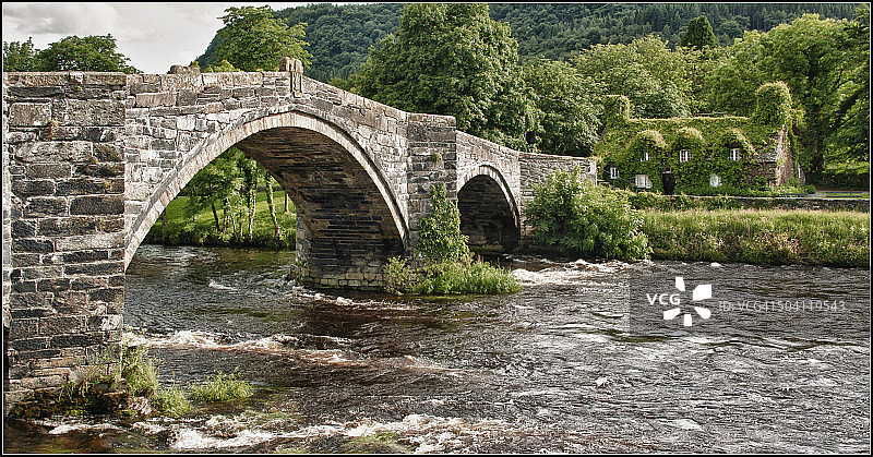 兰鲁斯特桥图片素材