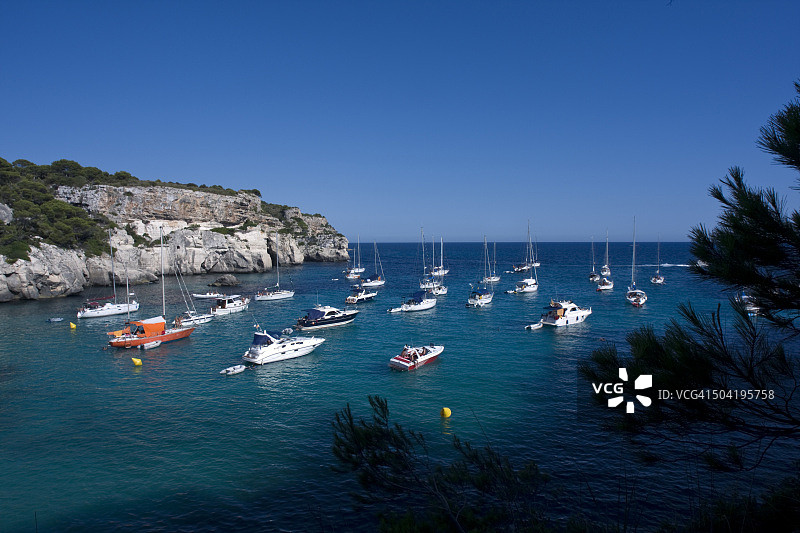 西班牙梅诺卡岛图片素材