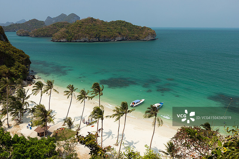 泰国静谧天堂海滩群岛风光图片素材