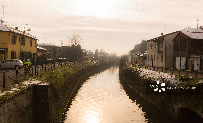 帕维亚运河图片素材