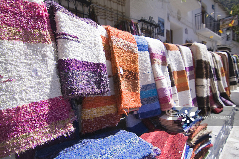 格拉纳达阿尔普哈拉山区特雷韦莱斯村风貌图片素材