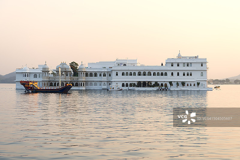皮丘拉湖酒店，印度乌代浦图片素材