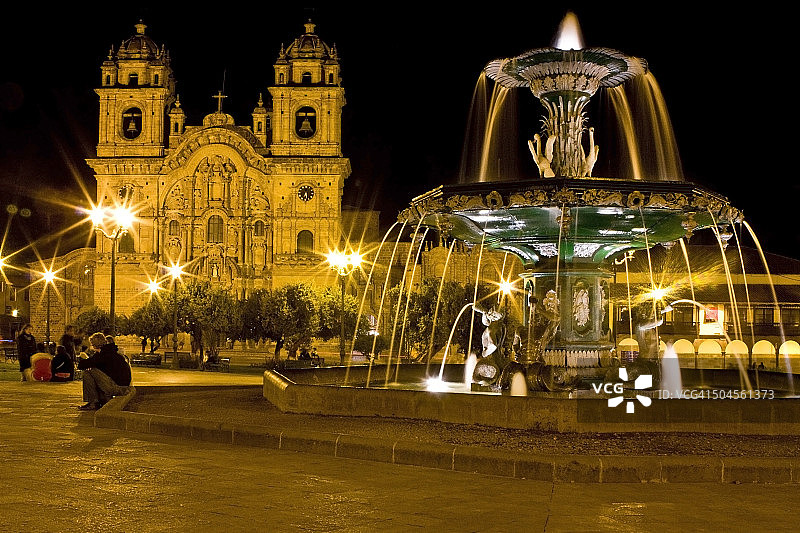 阿玛斯广场夜景图片素材