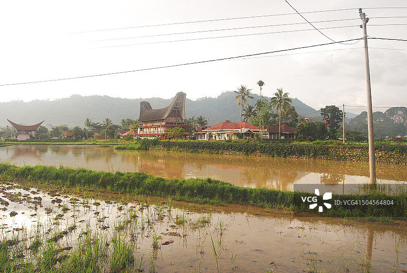 托拉雅传统房屋图片素材