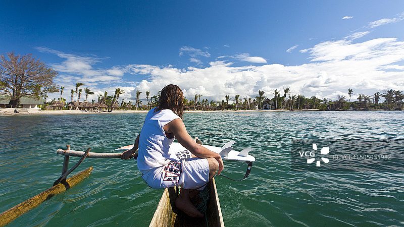 泻湖风光图片素材