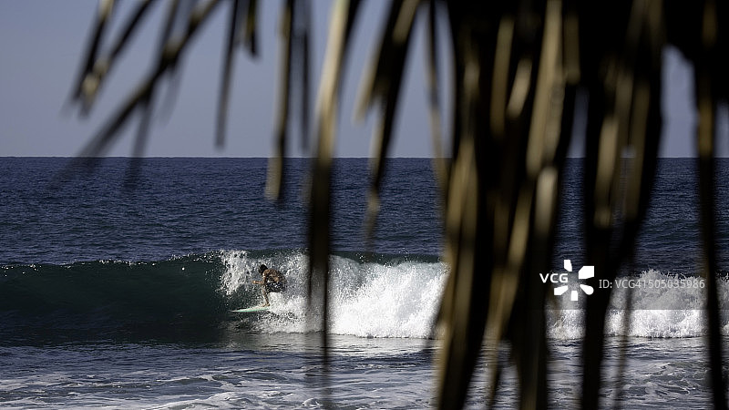 在印度洋冲浪图片素材