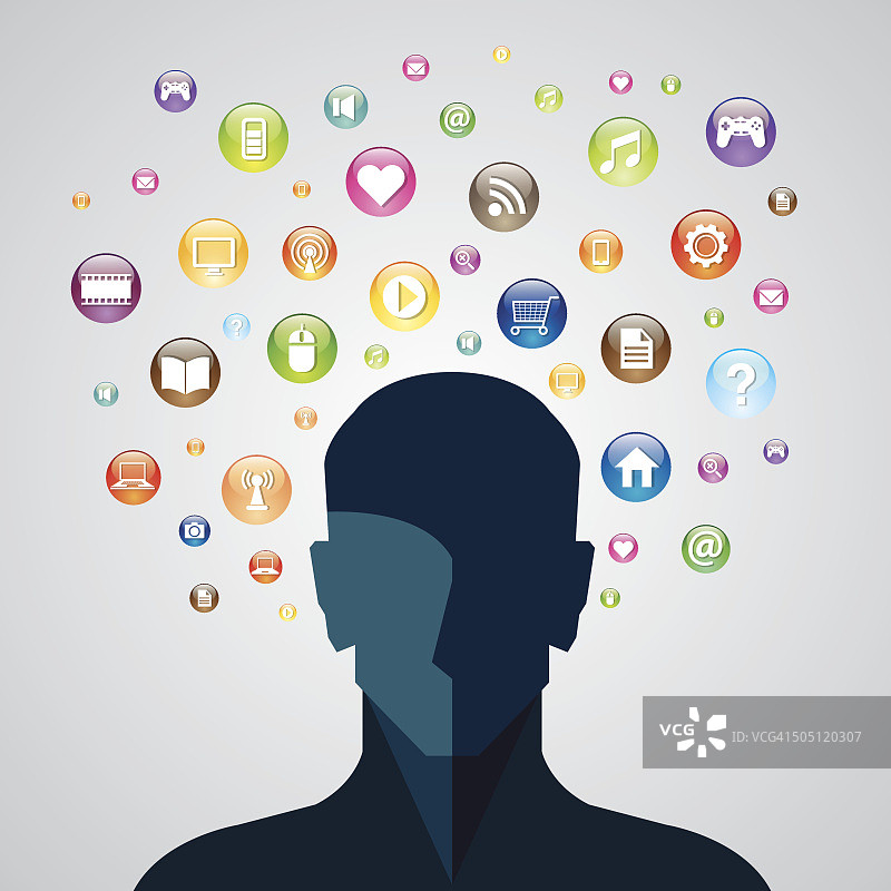 人类与科技图标图片素材