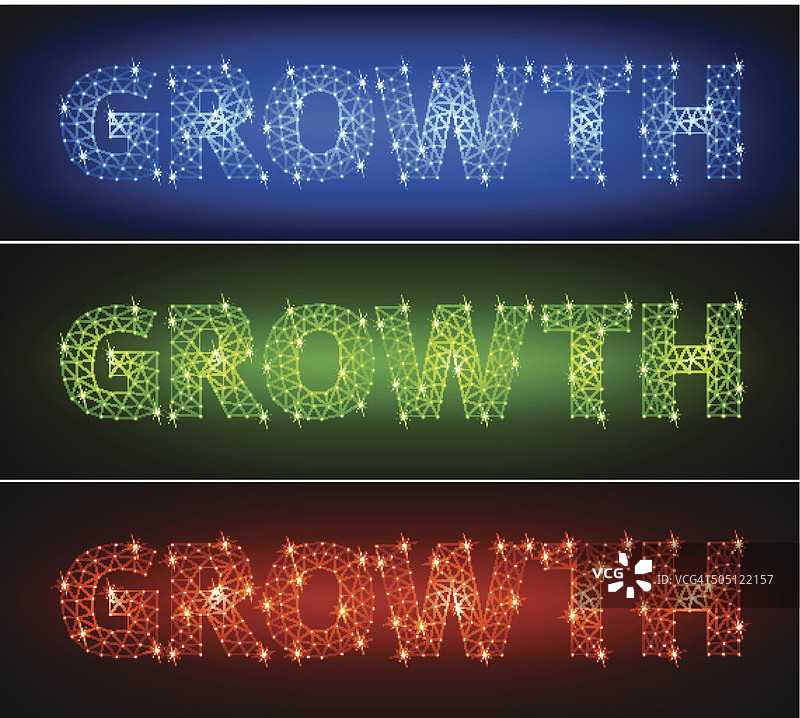 三角形节点连接结构矢量图图片素材