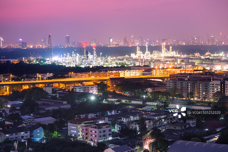 酿酒厂和城市图片素材