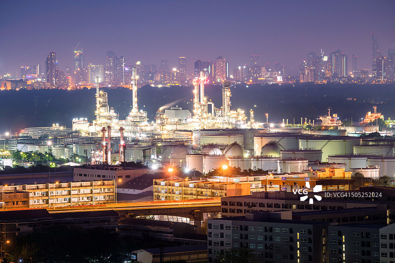 曼谷市的酿酒厂图片素材