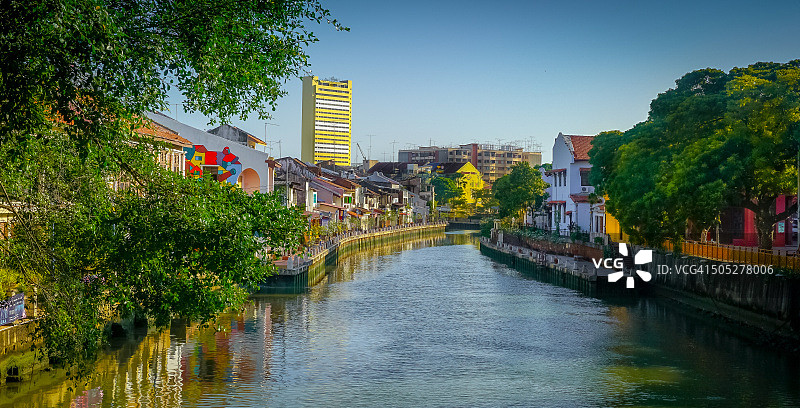 马六甲，联合国教科文组织世界遗产，马来西亚图片素材