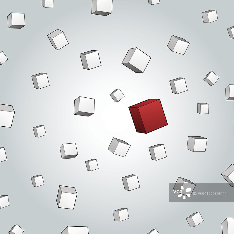 立方体背景图片素材