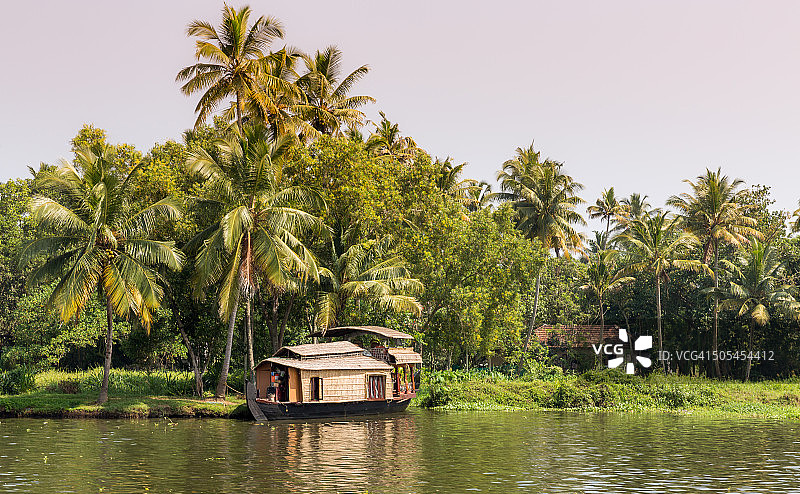 喀拉拉邦回水图片素材