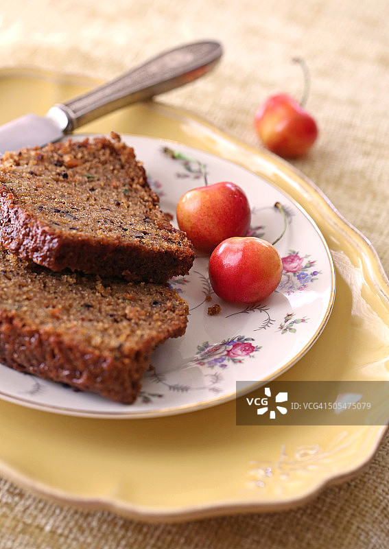 樱桃西葫芦面包图片素材