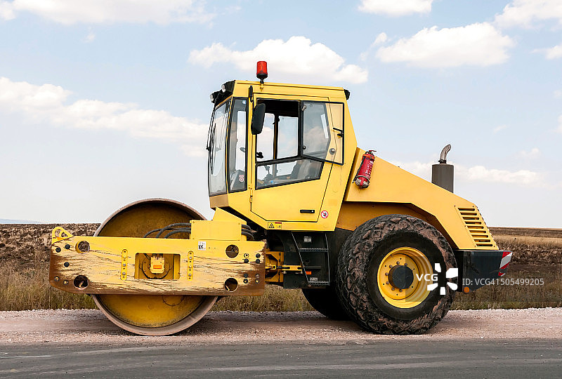 道路和高速公路的建设与维修图片素材