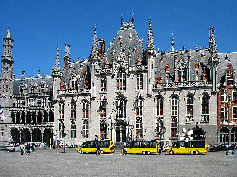 比利时布鲁日省议会大厦城市之旅图片素材