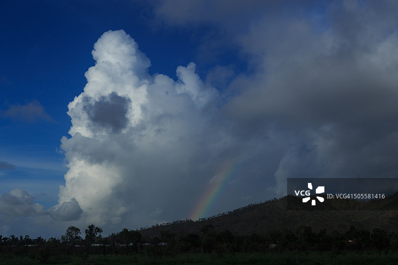 彩虹云图片素材