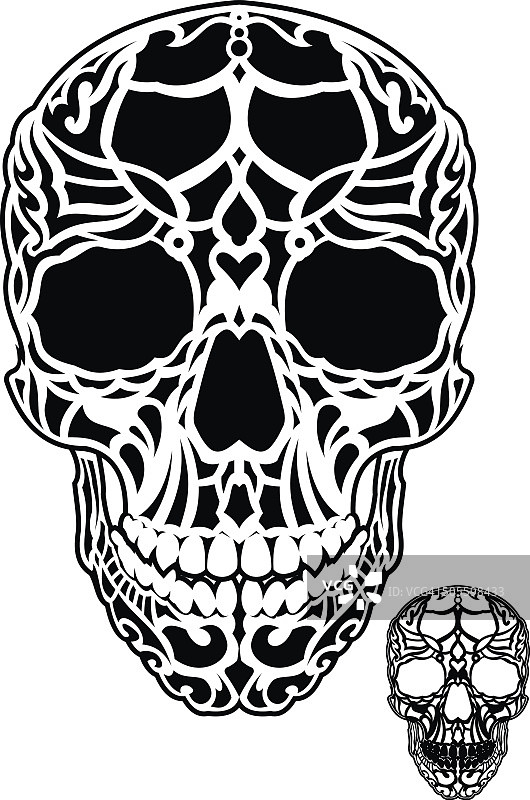 威尼斯骷髅图片素材