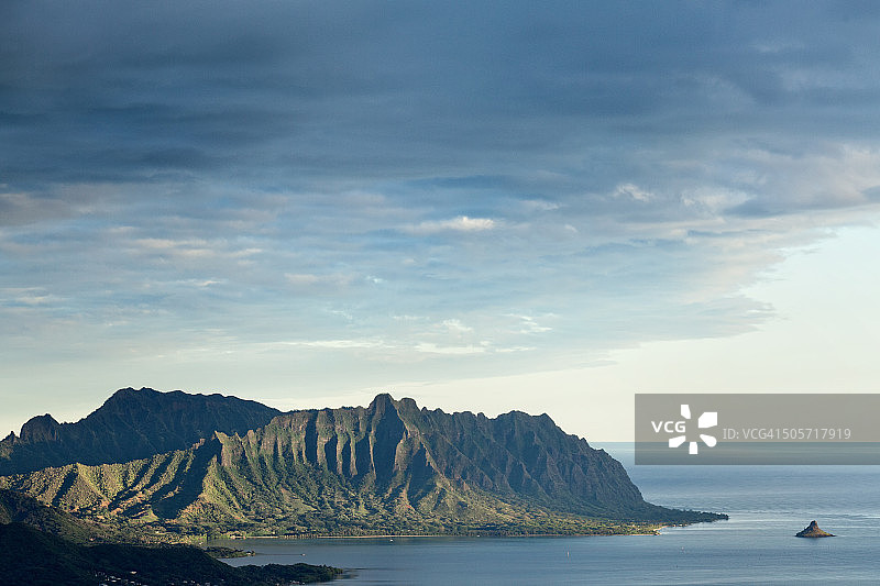 卡内奥赫湾图片素材