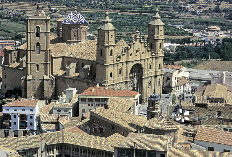 阿尔卡尼斯的圣玛丽亚拉马约尔教堂图片素材