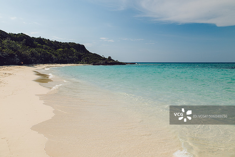 古巴奥尔金省埃斯梅拉达海滩图片素材