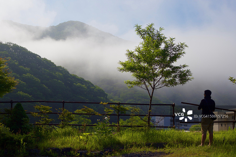 地狱谷登别温泉图片素材